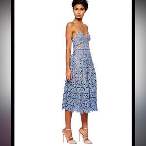 Self portrait azalea floral lace dress